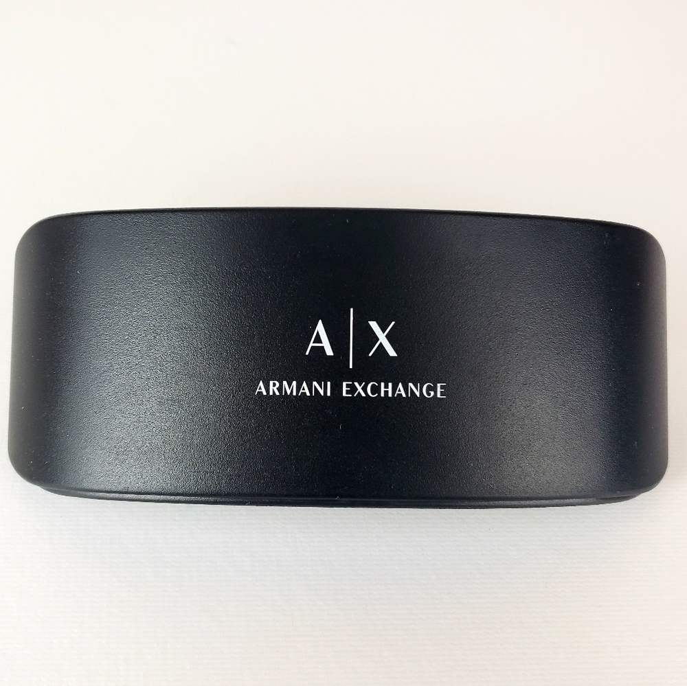 ARMANI Exchange A/X Sunglasses Eyeglass Hard Shell Case Holder Carrier Black